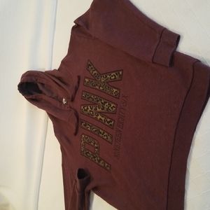 Victoria's Secret Burgundy Sweatshirt